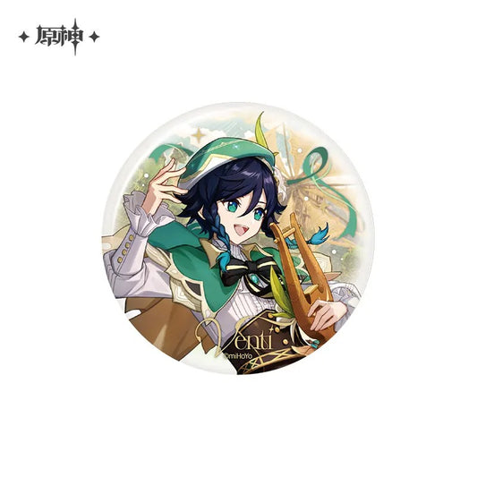 Badge [Genshin Impact] - Venti - 6th Anniversary - Feast of the Archons series