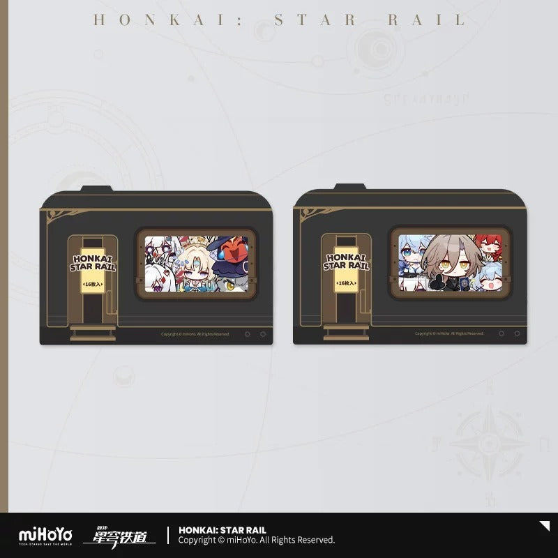 Set de Stickers [Honkai: Star Rail] - 4.4 et 4.6 - Série Emoticônes / Sticker - Pom Pom Exhibition Hall series vol.7