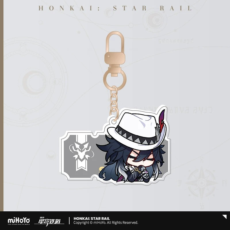 Acrylic Strap [Honkai: Star Rail] - Série Emoticônes / Sticker vol.7