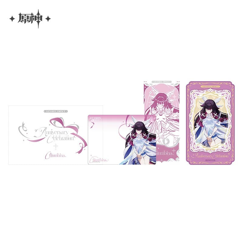 Set de Ticket Commémoratif [Genshin Impact] - Columbina - 6th Anniversary - Feast of the Archons series