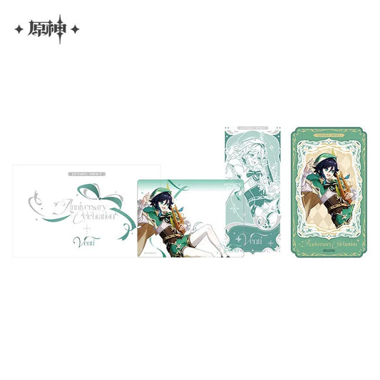 Set de Ticket Commémoratif [Genshin Impact] - Venti - 6th Anniversary - Feast of the Archons series