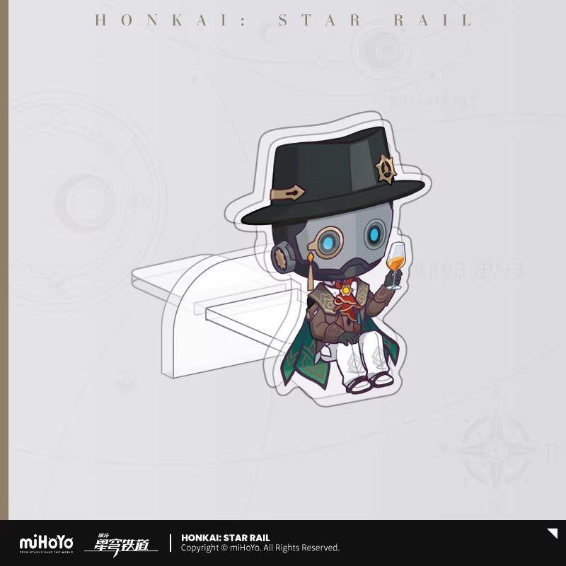 Acrylic Stand Diorama [Honkai: Star Rail] - Owlbert's Guest Room Vol.5