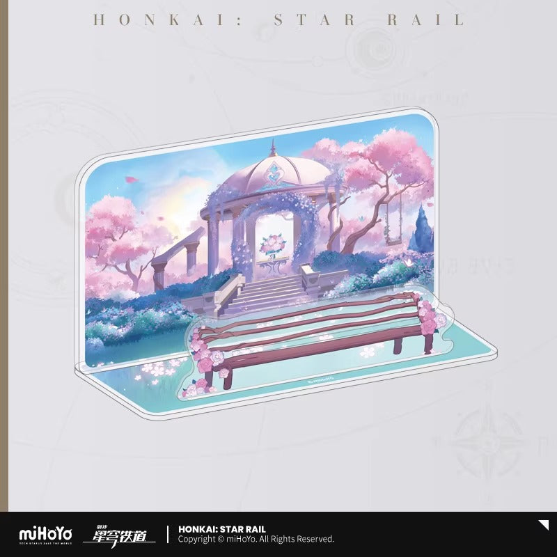 Acrylic Stand Diorama [Honkai: Star Rail] - A Page of Eternity - Owlbert's Guest Room