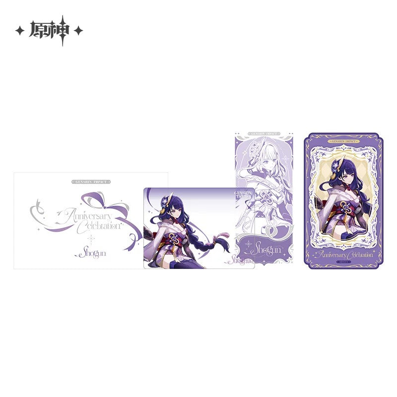Set de Ticket Commémoratif [Genshin Impact] - Ei - 6th Anniversary - Feast of the Archons series