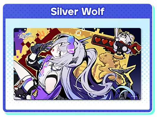(PICKUP jusqu'au 28/04/26) Mousepad [Honkai: Star Rail] - Silver Wolf Lv 999 - 3rd Anniversary Celebration