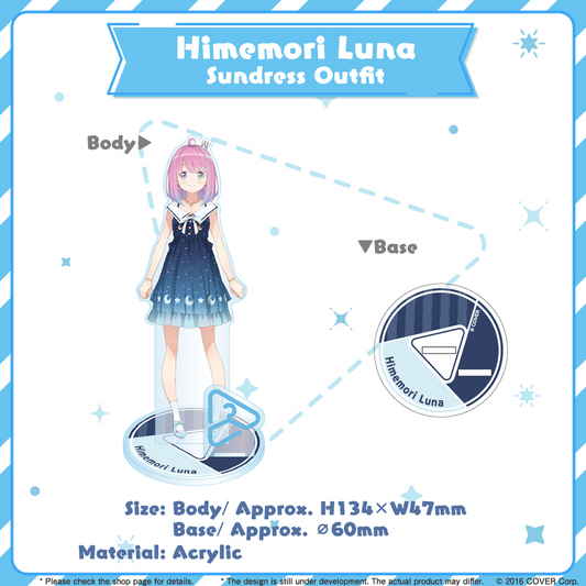 Acrylic Stand [Hololive Production] Himemori Luna Sundress Outfit ver. - hololive closet