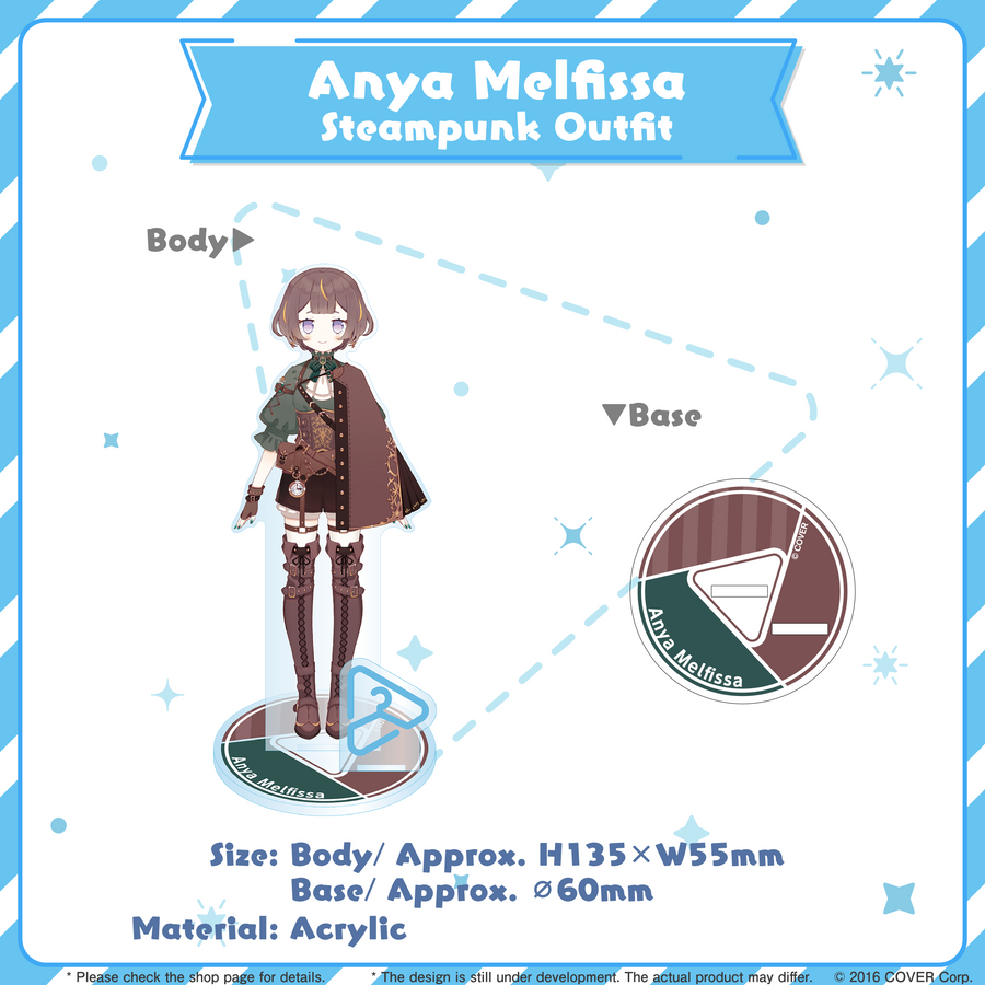 Acrylic Stand [Hololive Production] Anya Melfissa Steampunk Outfit ver. - hololive closet