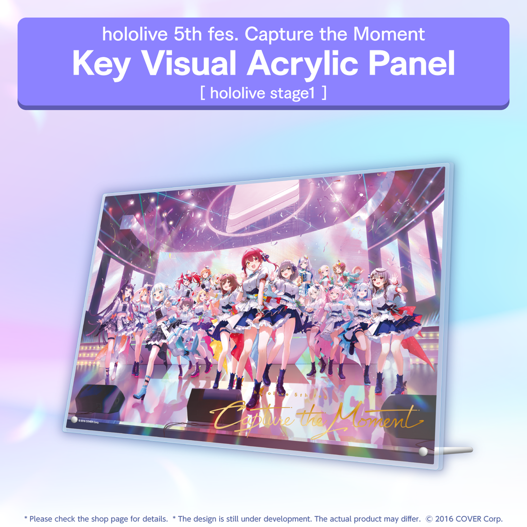 Panneau Acrylique [Hololive Production] - Stage 1 - hololive 5th fes. Capture the Moment