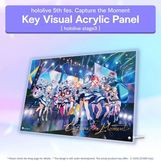 Panneau Acrylique [Hololive Production] - Stage 3 - hololive 5th fes. Capture the Moment