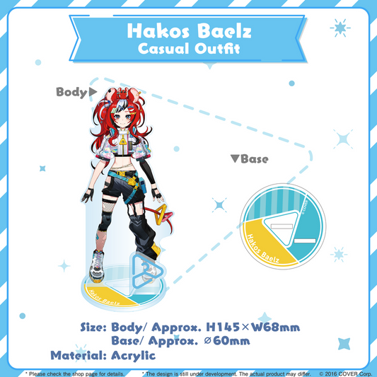 Acrylic Stand [Hololive Production] Hakos Baelz Casual Outfit ver. - hololive closet