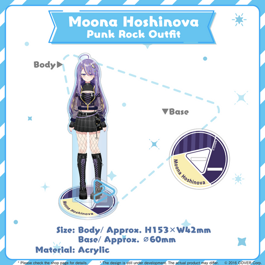 Acrylic Stand [Hololive Production] Moona Hoshinova Punk Rock Outfit ver. - hololive closet