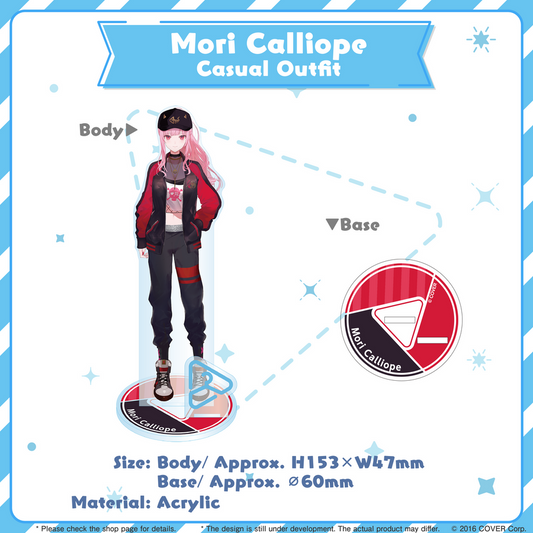 Acrylic Stand [Hololive Production] Mori Calliope Casual Outfit ver. - hololive closet