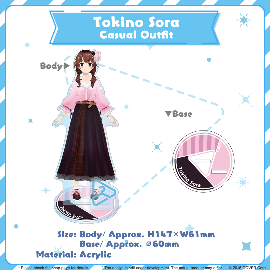 Acrylic Stand [Hololive Production] Tokino Sora Casual Outfit ver. - hololive closet