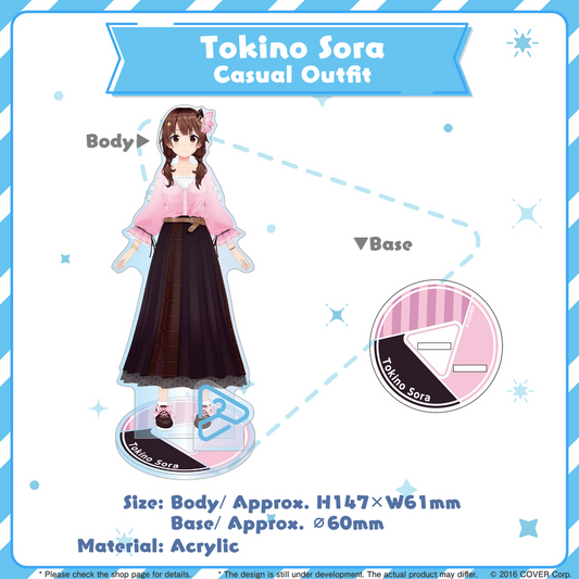 Acrylic Stand [Hololive Production] Tokino Sora Casual Outfit ver. - hololive closet