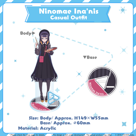 Acrylic Stand [Hololive Production] Ninomae Ina'nis Casual Outfit ver. - hololive closet