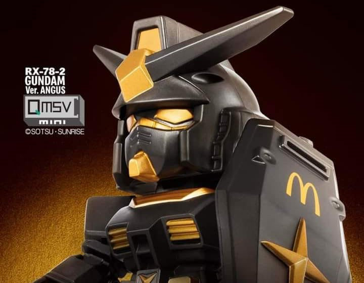 Gunpla [McDonald's X Gundam] RX-78-2 QMSV Mini Gundam Ver. Angus Color Model