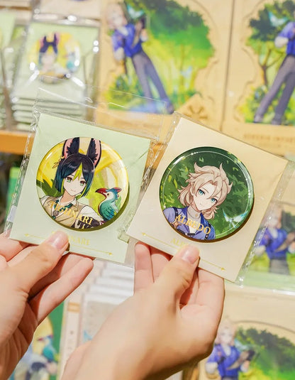 Badge [Genshin Impact] x M&G stationary collab - Forest Adventure (plusieurs modèles)