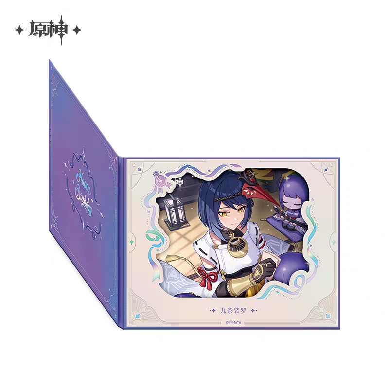 Flip Shikishi [Genshin Impact] - Fateful Day 2025 Series Vol.2 - Birthday Collection
