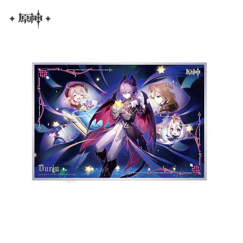 Acrylique Shikishi [Genshin Impact] - A Nocturne of the Far North