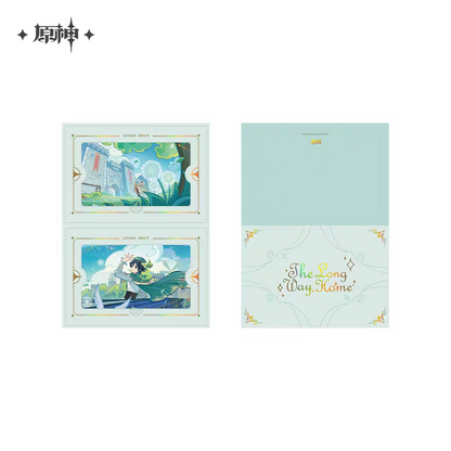 Badge et Set de Cartes [Genshin Impact] - The Long Way Home Photo Series