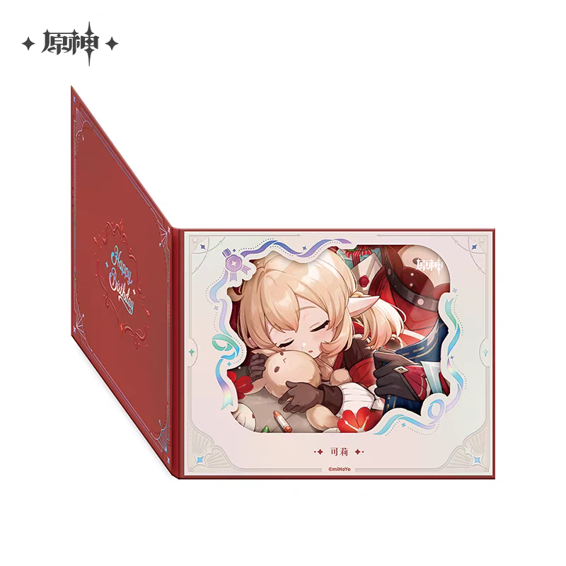 Flip Shikishi [Genshin Impact] - Fateful Day 2025 Series Vol.2 - Birthday Collection