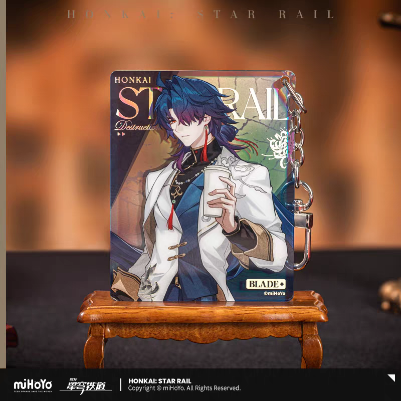 Acrylic keychain [Honkai: Star Rail] - Train Travel Series - Goodme Collab General Sale