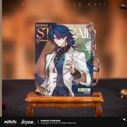 Acrylic keychain [Honkai: Star Rail] - Train Travel Series - Goodme Collab General Sale