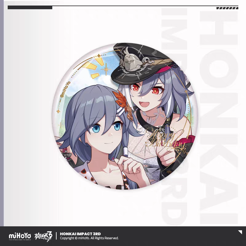 Badge [Honkai Impact 3rd] - Fu Hua - 2026 Birthday Series