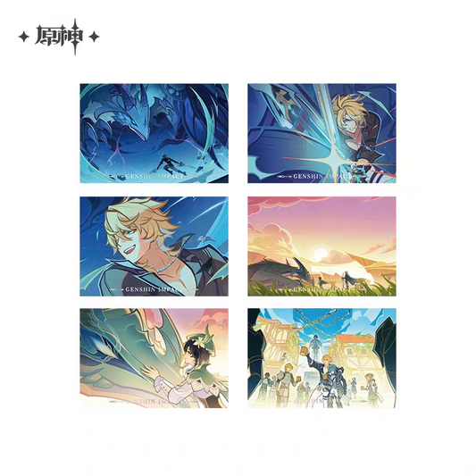 Postcard Set [Genshin Impact] - Varka Set B - "Another Prologue" Movie Animation series