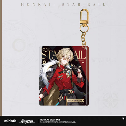 Acrylic keychain [Honkai: Star Rail] - Train Travel Series - JDB Collab General Sale