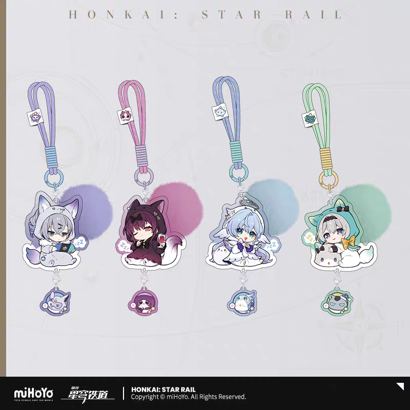 Acrylic Strap [Honkai: Star Rail] - Chibi - Girl's Dormitory