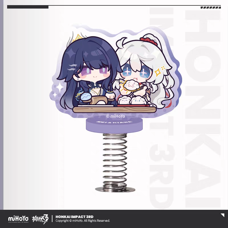 Acrylic Stand Shake [Honkai Impact 3rd] - Mei et Kiana - Honkai MEME Series