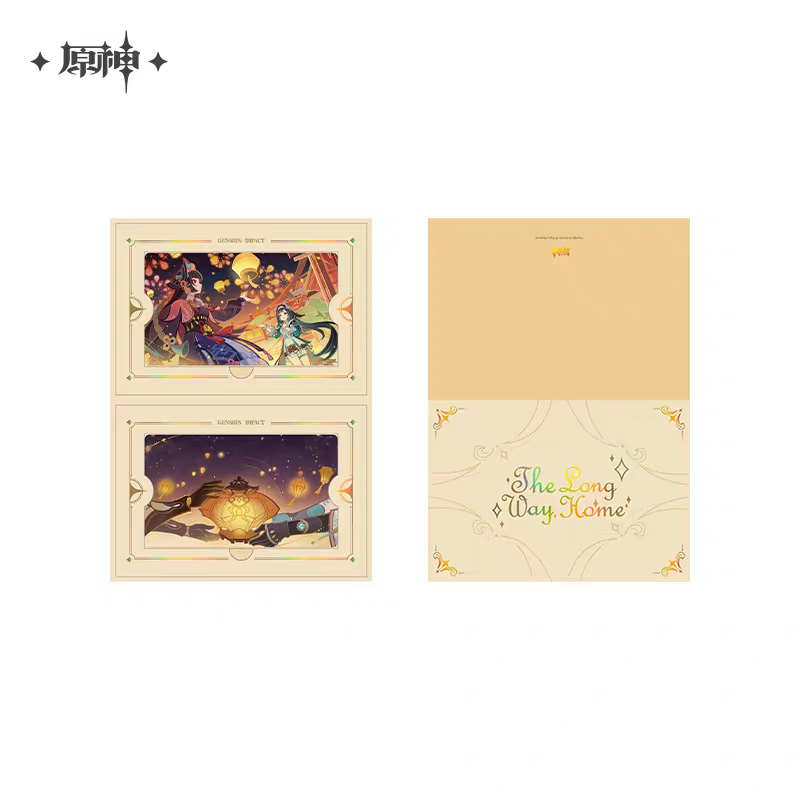 Badge et Set de Cartes [Genshin Impact] - The Long Way Home Photo Series