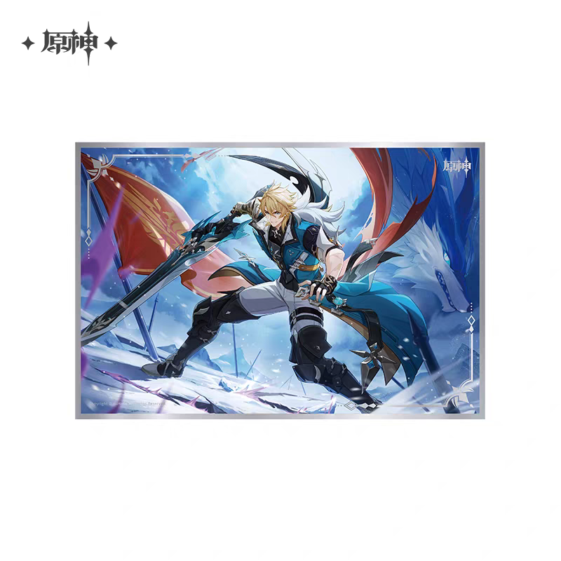 Acrylic Shikishi [Genshin Impact] - Varka - LUNA V - Homeward, He Who Caught the Wind