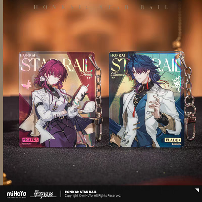 Acrylic keychain [Honkai: Star Rail] - Train Travel Series - Goodme Collab General Sale