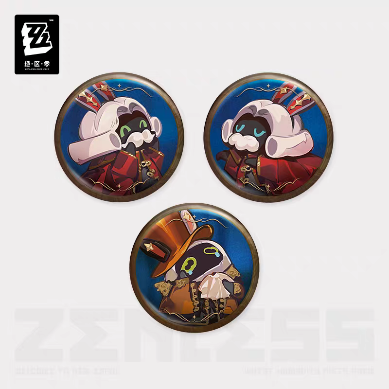Badge Set [ZZZ Zenless Zone Zero] - Little Bangboo - Astra-nomical Moment
