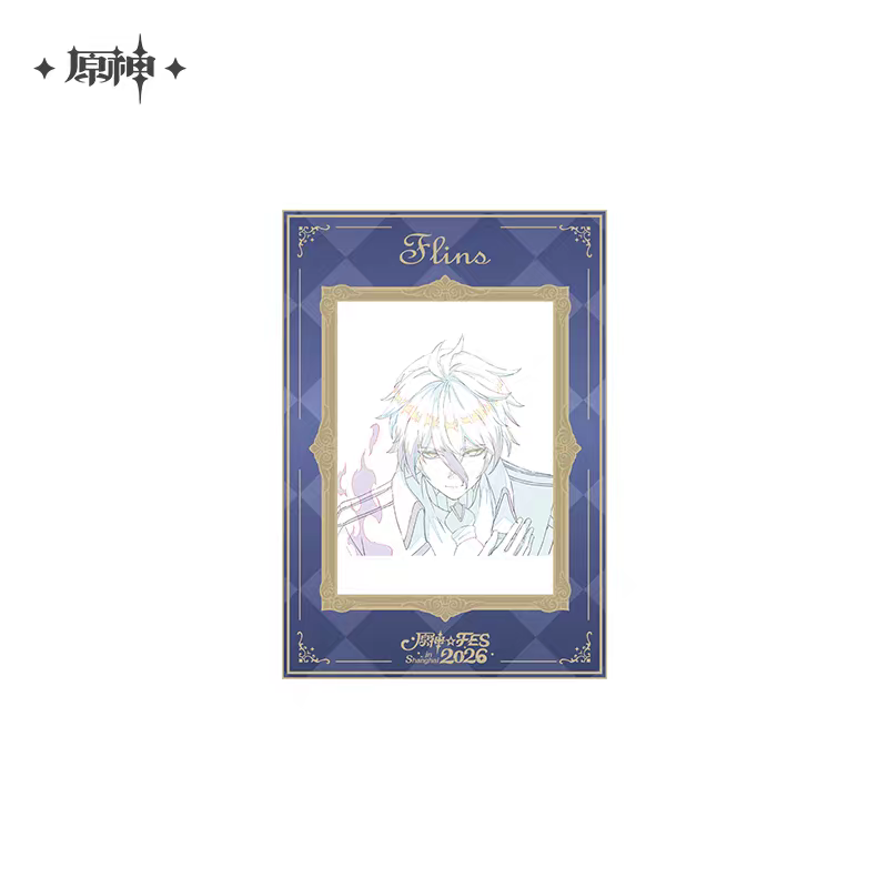 Set de Cartes [Genshin Impact] - Artwork Lineart - Genshin FES 2026