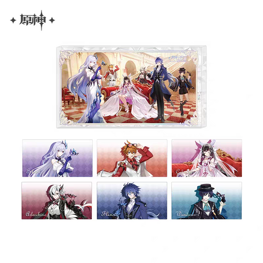 Acrylic Glitter Ornement avec Plaques Intercheangables [Genshin Impact] - Genshin FES 2026