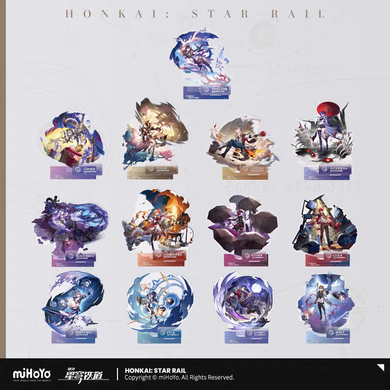 Acrylique stand [Honkai: Star Rail] - Path of the Nihility
