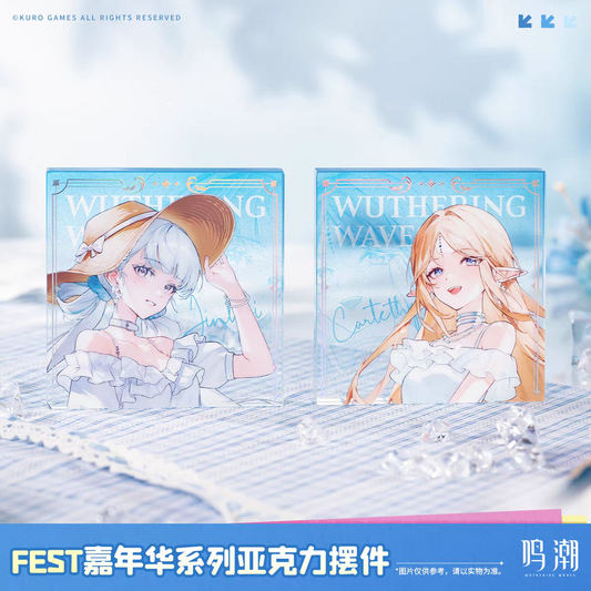 Acrylic Ornament [Wuthering Waves] - Cartethyia & Jinhsi - Kuro FEST 2025