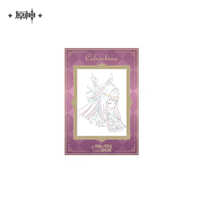 Set de Cartes [Genshin Impact] - Artwork Lineart - Genshin FES 2026