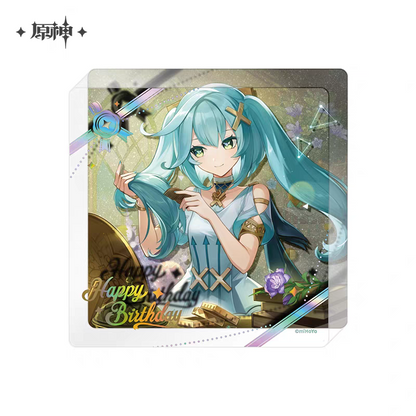 Acrylic Ornement [Genshin Impact] - Fateful Day 2025 Series Vol.2 - Birthday Collection
