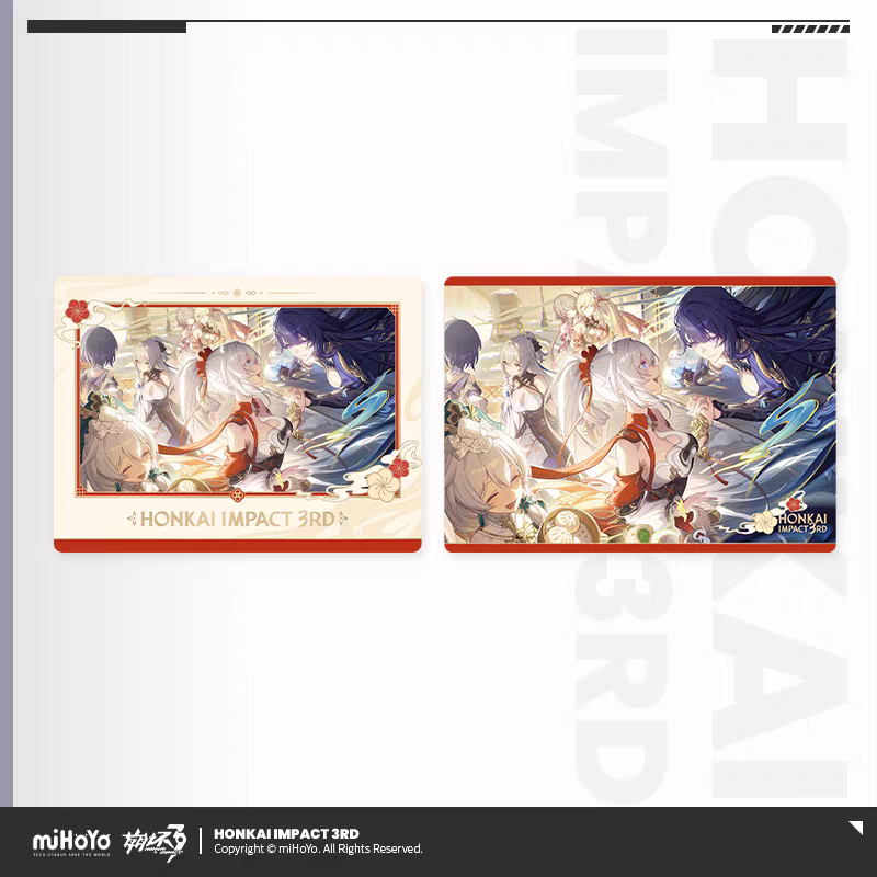Polaroid et Carte Set [Honkai Impact 3rd] - Kiana, Mei, Bronya, Theresa, Rita, Seele et Durandal  - New Year's Eve Fantasy Series