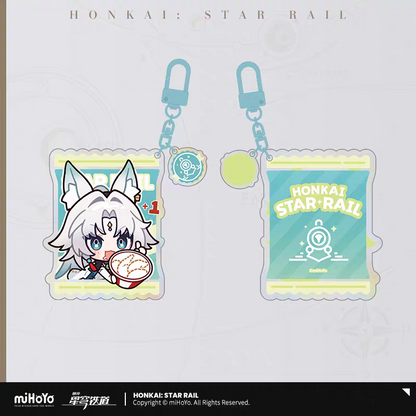Acrylic keychain [Honkai: Star Rail] - Train Travel Series - KFC Collab General Sale