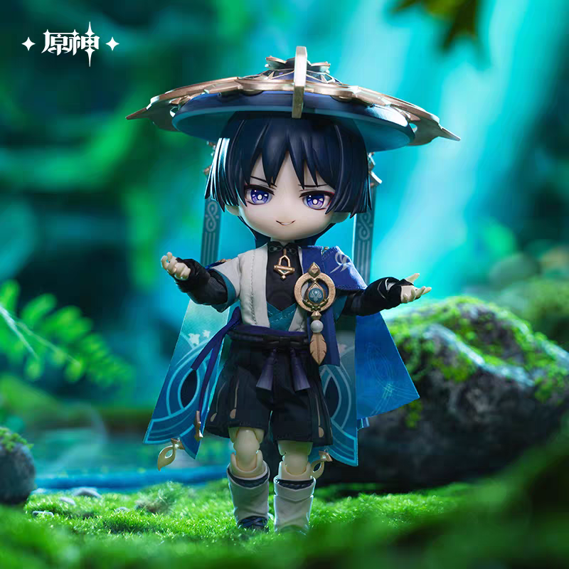 Piccodo Action Doll [Genshin Impactl] - Wanderer / Nomade - 1/12 Scale Complete Chibi Action Figure