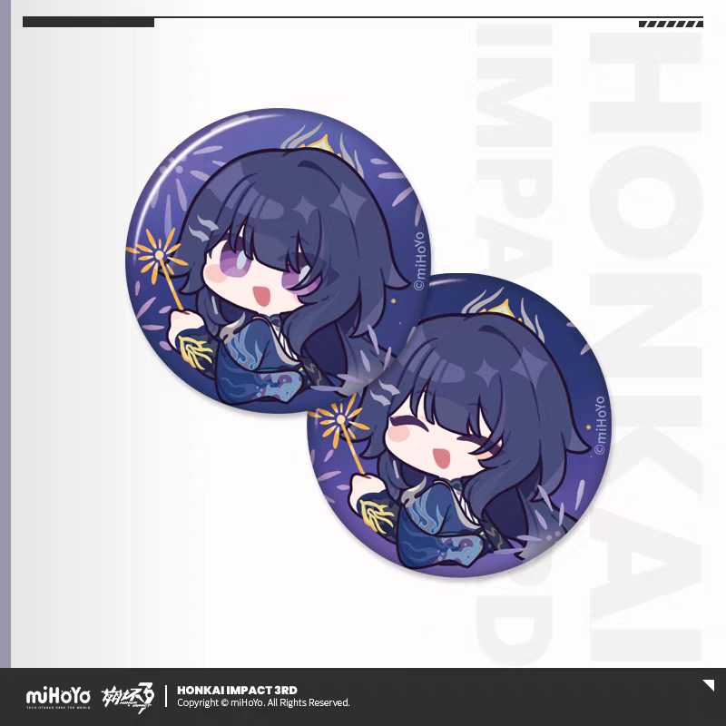 Badge Lenticulaire [Honkai Impact 3rd] - Mei - HONKAI MEME Series
