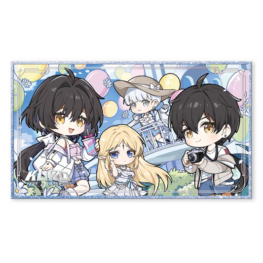 Acrylic Shikishi [Wuthering Waves] - Chibi ver. - Rover, Cartethyia & Jinhsi - Kuro FEST 2025