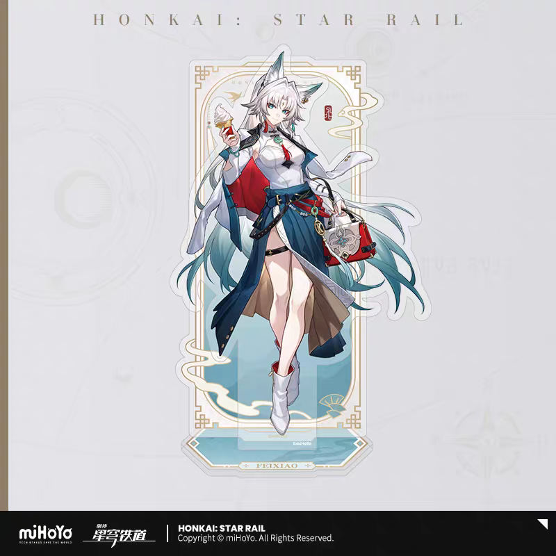 Acrylic Stand [Honkai: Star Rail] - Train Travel Series - KFC Collab General Sale