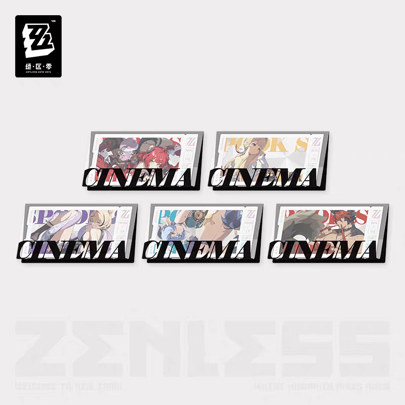 Set de Cartes de Collection [ZZZ Zenless Zone Zero] - Spook Shack - Cinema Series