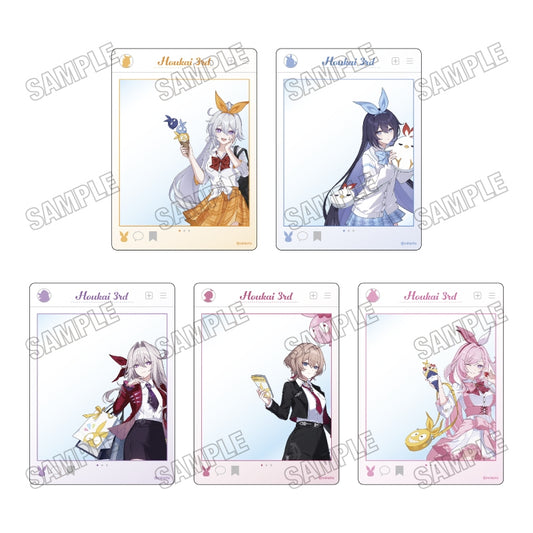 (Vente limitée jusqu'au 10 Avril 2026) Cartes PVC Photos Set [Honkai Impact 3rd] - Donki x Medicos Collab 2026